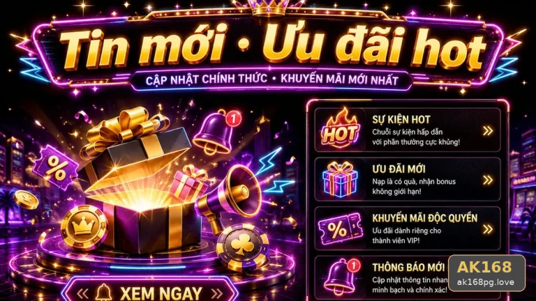 Nhận Diện Lỗi Phổ Biến Khi Đọc Tin Mới Và Ưu Đãi Tại AK168: Hướng Dẫn Có Trách Nhiệm Trên ak168pg.love