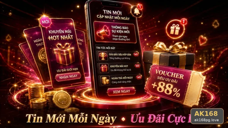 Tổng Hợp Câu Hỏi Thực Tế Của Người Mới Về Hướng Dẫn AK168, Tin Mới Và Điều Kiện Khuyến Mãi Tại ak168pg.love