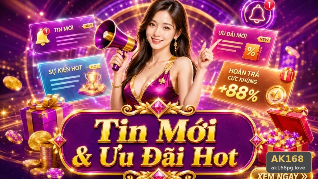 Giải Thích Thuật Ngữ Tin Tức AK168 Dành Cho Người Mới: Đọc Đúng Ưu Đãi Và Điều Kiện Khuyến Mãi Tại ak168pg.love